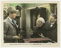 5x026 THIS IS MY AFFAIR color 8x10.25 still 1937 Robert Taylor holding gun on men in jewelry store!
