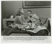 5x921 TOWERING INFERNO 8.25x9.5 still 1974 Paul Newman & Faye Dunaway in bed before the tragedy!