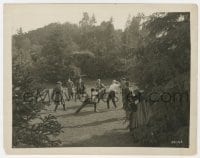 5x924 TRIFLING WOMEN 8x10.25 still 1922 Ramon Novarro duelling with Lewis Stone outdoors!