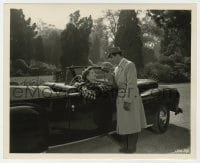 5x930 UNDERCURRENT deluxe 8.25x10 still 1946 Katharine Hepburn in car smiles at Robert Taylor!
