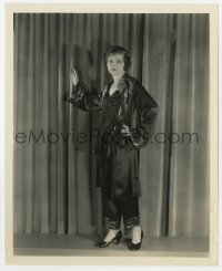 5x935 VERA REYNOLDS 8x10 still 1920s full-length modeling a pajama outfit with high heels!