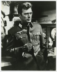 5x958 WHERE EAGLES DARE 8x10.25 still 1968 close up of Clint Eastwood disguised in Nazi uniform!