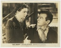 5x960 WHITE BANNERS 8x10 still 1938 close up of Fay Bainter asking friend Claude Rains for help!