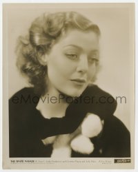 5x961 WHITE PARADE 8x10.25 still 1934 head & shoulders portrait of beautiful Loretta Young!