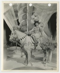 5x994 ZIEGFELD FOLLIES 8x10 key book still 1945 Lucille Ball sidesaddle on merry-go-round horse!
