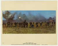 5x010 HOW THE WEST WAS WON Cinerama color English FOH LC #8 1964 soldiers on battlefield!