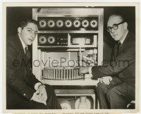 5x798 SCENT OF MYSTERY candid 8.25x10 still 1960 producer with inventor of the Smell-O-Vision!