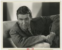 5x942 VIVACIOUS LADY 8x10 still 1938 portrait of James Stewart, who was unknown two years ago!