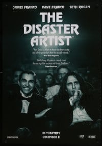 5y031 DISASTER ARTIST teaser Canadian 1sh 2017 Dave & James Franco, Seth Rogan, making of The Room!