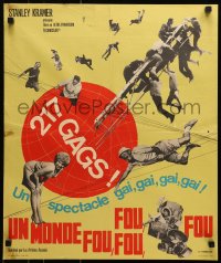 5y217 IT'S A MAD, MAD, MAD, MAD WORLD French 20x24 1964 different images of wacky all-star cast!