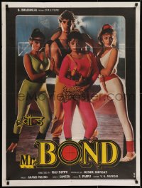 5y018 MR. BOND Indian 1992 Raj N. Sippy, Akshay Kumar, Sheeba, wacky James Bond 007 rip-off!