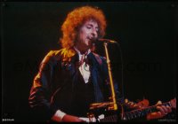 5z880 BOB DYLAN 27x39 Italian commercial poster 1980s cool image of singer songwriter & actor!