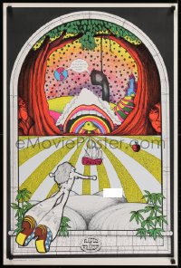 5z932 RAPID TRANSIT 23x34 commercial poster 1970 wild, sexy psychedelic Joe Petagno art!
