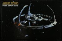 5z949 STAR TREK: DEEP SPACE NINE 24x36 commercial poster 1993 cool image of the space station!