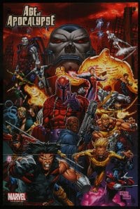 5z604 AGE OF APOCALYPSE 24x36 special poster 2011 Tan & Guru eFx art of many characters!