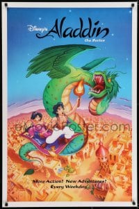 5z833 ALADDIN tv poster 1994 cool art from Walt Disney television series!