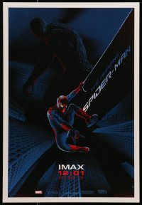 5z847 AMAZING SPIDER-MAN IMAX mini poster 2012 art of Andrew Garfield by Laurent Durieux!
