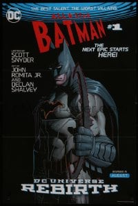 5z638 DC COMICS group of 2 24x36 Canadian special posters 2016 Batman, DC Universe Rebirth!