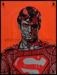 5z330 DILLON BOY signed #49/100 18x24 art print 2012 by the artist, Rest in Paint, Superman!