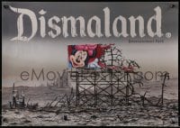 5z645 DISMALAND 17x24 special poster 2010s Gillette art of Minnie Mouse on billboard in wasteland!