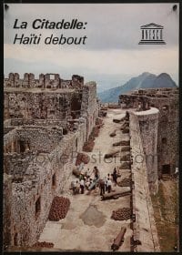 5z702 LA CITADELLE HAITI DEBOUT 18x26 French special poster 1990s Michel Claude, cool image!