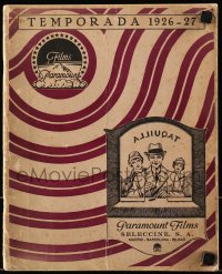 6b083 PARAMOUNT 1926-27 Spanish campaign book 1926 Louise Brooks, Valentino & much more, rare!