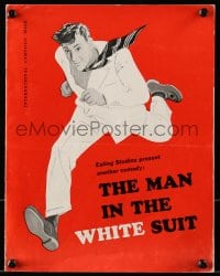 6b008 MAN IN THE WHITE SUIT int'l English pressbook 1951 Alec Guinness Ealing classic, very rare!