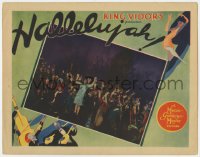 6b180 HALLELUJAH LC 1929 King Vidor all-black musical, great Al Hirschfeld border art, ultra rare!