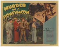 6b200 MURDER ON A HONEYMOON LC 1935 Edna May Oliver & detective James Gleason fight crime, rare!