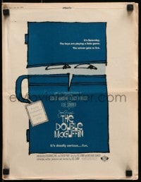 6b071 DOUBLE McGUFFIN set of 2 exhibitor magazines 1978-1979 trade ads w/ great Saul Bass art!