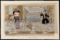 6c146 BETTY BOOP & KOKO AT MAX'S CAFE 13/125 limited edition animation cel 1989 Max Fleischer!