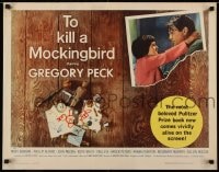 6c204 TO KILL A MOCKINGBIRD 1/2sh 1963 Gregory Peck classic, from Harper Lee's famous novel!