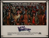 6c205 WARRIORS 1/2sh 1979 Walter Hill, great David Jarvis artwork of the armies of the night!