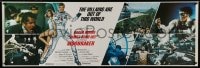 6c006 MOONRAKER group of 4 20x60 paper banners 1979 Roger Moore as James Bond, Daniel Goozee art!