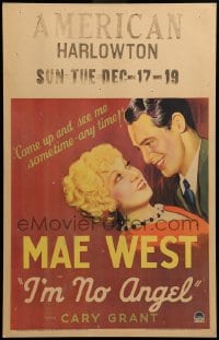 6c177 I'M NO ANGEL WC 1933 Mae West tells Cary Grant to come up and see her sometime - any time!