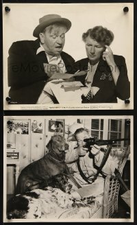 6d968 RATIONING 2 8x10 stills 1944 great images of Wallace Beery with Marjorie Main and cool dogs!
