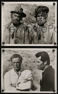 6d694 APPALOOSA 4 8x10 stills 1966 Marlon Brando confers with director Sidney J. Furie!