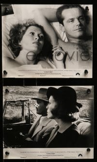 6d462 CHINATOWN 8 8x10 stills 1974 images of Jack Nicholson, Faye Dunaway, Roman Polanski classic!