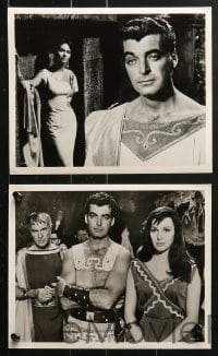 6d425 COLOSSUS OF RHODES 9 8x10 stills 1961 Sergio Leone's Il colosso di Rodi, Rory Calhoun!