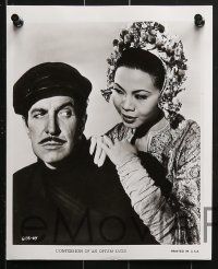 6d573 CONFESSIONS OF AN OPIUM EATER 6 8x10 stills R1970s Vincent Price, beyond your own imagination!