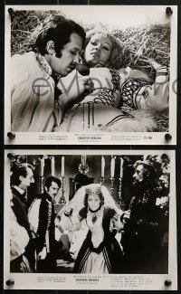 6d627 COUNTESS DRACULA 5 8x10 stills 1972 Hammer, the more she drinks, the thirstier she gets!