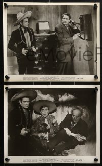 6d465 DARING CABALLERO 8 8x10 stills 1949 Leo Carrillo, Duncan Renaldo as the Cisco Kid!