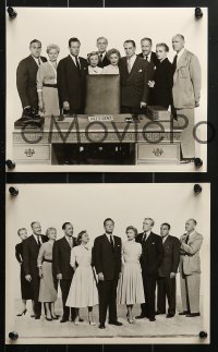 6d372 EXECUTIVE SUITE 11 8x10 stills 1954 Holden, Foch, Allyson, Winters, Stanwyck, March, Jagger!