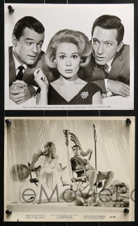6d339 I'D RATHER BE RICH 12 8x10 stills 1964 Sandra Dee with Robert Goulet & Andy Williams!