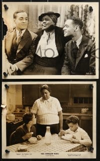 6d541 LIFE GOES ON 7 8x10 stills R1940s Beavers' son defends brother, His Harlem Wife, ultra-rare!
