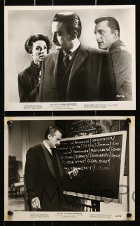 6d216 LIST OF ADRIAN MESSENGER 23 8x10 stills 1963 Kirk Douglas, Lancaster, Mitchum, newspaper ad!
