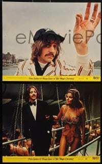 6d052 MAGIC CHRISTIAN 8 8x10 mini LCs 1970 great images of Peter Sellers, Ringo & sexy Raquel Welch!