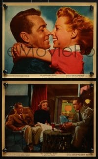 6d009 McCONNELL STORY 9 color 8x10 stills 1955 Alan Ladd, pretty June Allyson, James Whitmore!