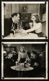 6d354 PARIS CALLING 12 8x10 stills 1941 Basil Rathbone, Cobb, Randolph Scott & Elizabeth Bergner!