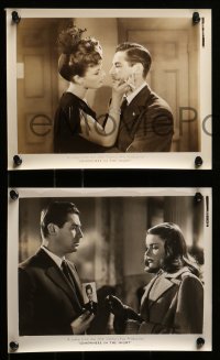 6d506 SOMEWHERE IN THE NIGHT 8 8x10 stills 1946 John Hodiak, Nancy Guild, Richard Conte, film noir!